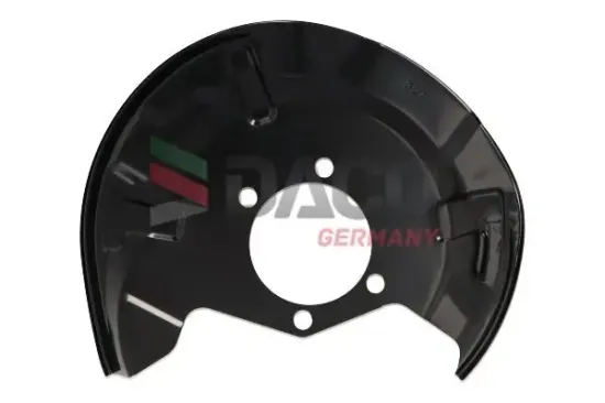 Spritzblech, Bremsscheibe Hinterachse links DACO Germany 612607 Bild Spritzblech, Bremsscheibe Hinterachse links DACO Germany 612607