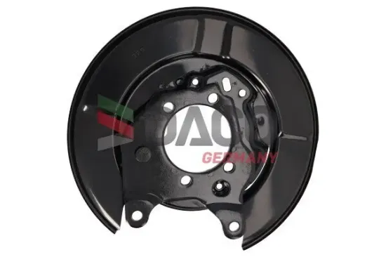 Spritzblech, Bremsscheibe Hinterachse links DACO Germany 612609 Bild Spritzblech, Bremsscheibe Hinterachse links DACO Germany 612609