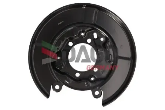 Spritzblech, Bremsscheibe Hinterachse rechts DACO Germany 612610 Bild Spritzblech, Bremsscheibe Hinterachse rechts DACO Germany 612610