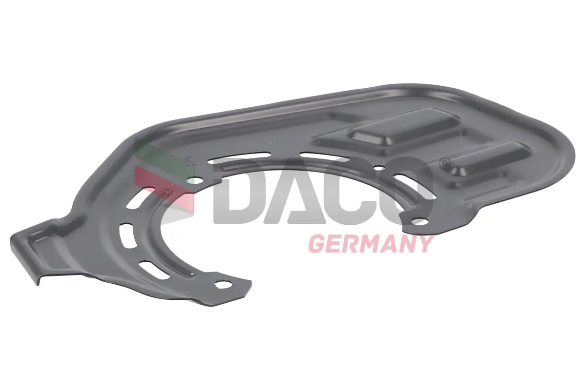 Spritzblech, Bremsscheibe Vorderachse links DACO Germany 612711