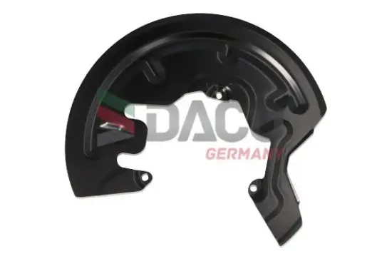 Spritzblech, Bremsscheibe Vorderachse links DACO Germany 613002 Bild Spritzblech, Bremsscheibe Vorderachse links DACO Germany 613002