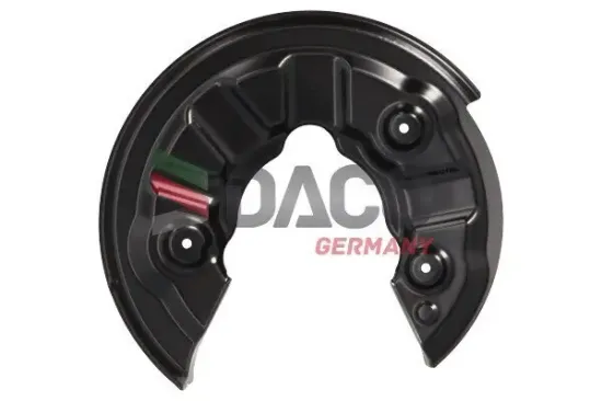 Spritzblech, Bremsscheibe Hinterachse links DACO Germany 613404 Bild Spritzblech, Bremsscheibe Hinterachse links DACO Germany 613404