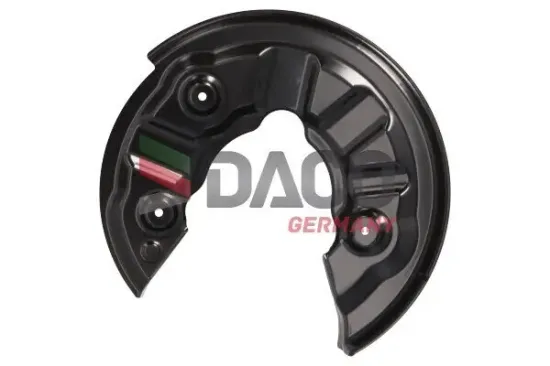 Spritzblech, Bremsscheibe Hinterachse rechts DACO Germany 613405 Bild Spritzblech, Bremsscheibe Hinterachse rechts DACO Germany 613405
