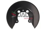 Spritzblech, Bremsscheibe Hinterachse DACO Germany 613408