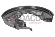 Spritzblech, Bremsscheibe Hinterachse rechts DACO Germany 613409