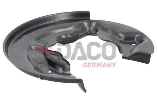 Spritzblech, Bremsscheibe Hinterachse links DACO Germany 613410 Bild Spritzblech, Bremsscheibe Hinterachse links DACO Germany 613410