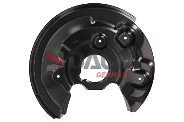 Spritzblech, Bremsscheibe Hinterachse links DACO Germany 613415