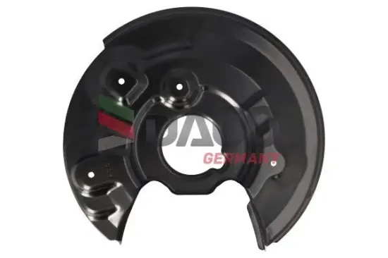 Spritzblech, Bremsscheibe Hinterachse links DACO Germany 613415 Bild Spritzblech, Bremsscheibe Hinterachse links DACO Germany 613415