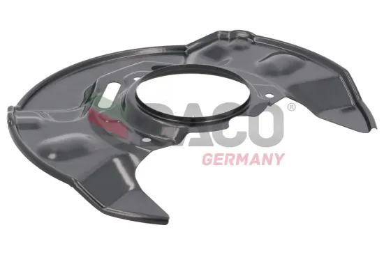 Spritzblech, Bremsscheibe Vorderachse links DACO Germany 613901 Bild Spritzblech, Bremsscheibe Vorderachse links DACO Germany 613901