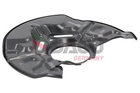 Spritzblech, Bremsscheibe Vorderachse links DACO Germany 613902 Bild Spritzblech, Bremsscheibe Vorderachse links DACO Germany 613902