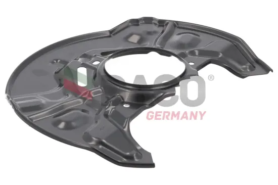 Spritzblech, Bremsscheibe Vorderachse links DACO Germany 613902 Bild Spritzblech, Bremsscheibe Vorderachse links DACO Germany 613902