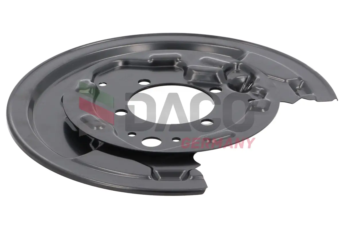 Spritzblech, Bremsscheibe Hinterachse links DACO Germany 613904