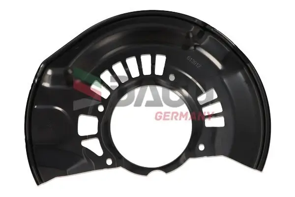 Spritzblech, Bremsscheibe Vorderachse links DACO Germany 613912