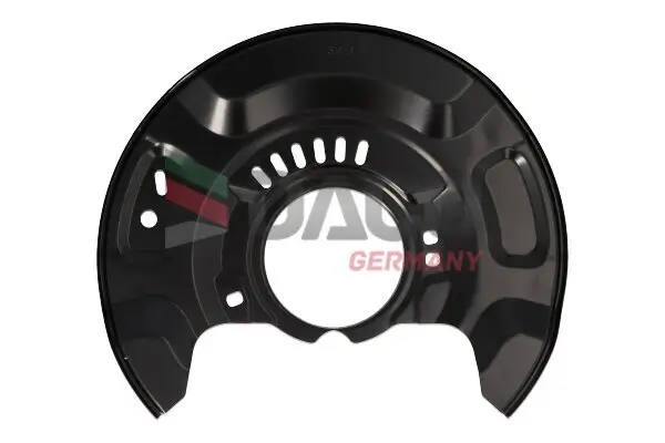 Spritzblech, Bremsscheibe Vorderachse links DACO Germany 613916