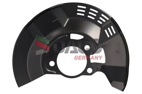 Spritzblech, Bremsscheibe Hinterachse rechts DACO Germany 613919