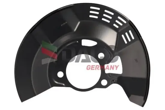 Spritzblech, Bremsscheibe Hinterachse rechts DACO Germany 613919 Bild Spritzblech, Bremsscheibe Hinterachse rechts DACO Germany 613919