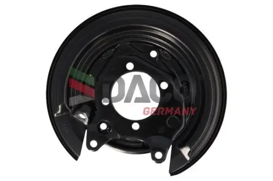 Spritzblech, Bremsscheibe Hinterachse links DACO Germany 613926 Bild Spritzblech, Bremsscheibe Hinterachse links DACO Germany 613926