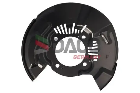 Spritzblech, Bremsscheibe Vorderachse links DACO Germany 613930 Bild Spritzblech, Bremsscheibe Vorderachse links DACO Germany 613930