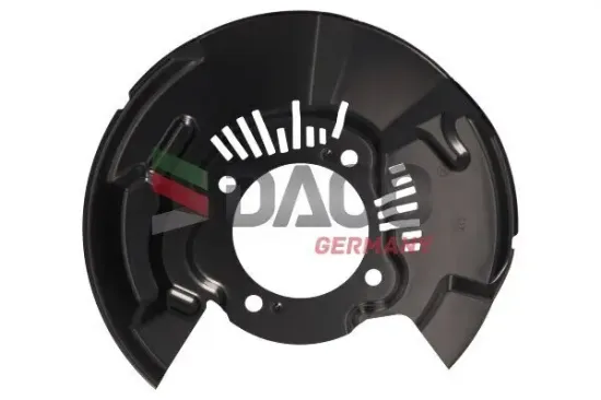 Spritzblech, Bremsscheibe Vorderachse rechts DACO Germany 613931 Bild Spritzblech, Bremsscheibe Vorderachse rechts DACO Germany 613931