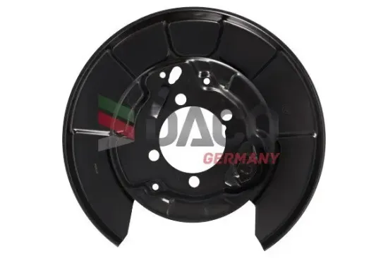 Spritzblech, Bremsscheibe Hinterachse links DACO Germany 613934 Bild Spritzblech, Bremsscheibe Hinterachse links DACO Germany 613934