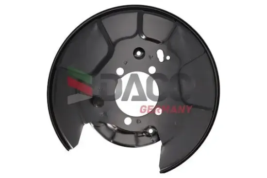 Spritzblech, Bremsscheibe Hinterachse links DACO Germany 613934 Bild Spritzblech, Bremsscheibe Hinterachse links DACO Germany 613934