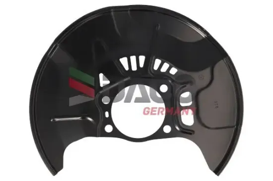 Spritzblech, Bremsscheibe Vorderachse links DACO Germany 613936 Bild Spritzblech, Bremsscheibe Vorderachse links DACO Germany 613936