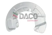 Spritzblech, Bremsscheibe Vorderachse rechts DACO Germany 614105