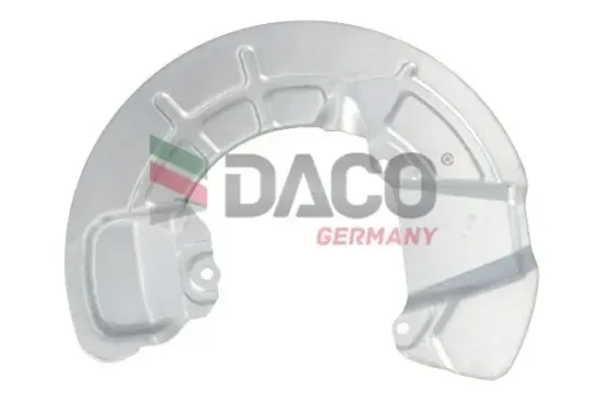 Spritzblech, Bremsscheibe Vorderachse rechts DACO Germany 614105 Bild Spritzblech, Bremsscheibe Vorderachse rechts DACO Germany 614105