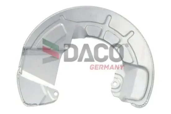 Spritzblech, Bremsscheibe Vorderachse rechts DACO Germany 614105 Bild Spritzblech, Bremsscheibe Vorderachse rechts DACO Germany 614105