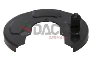 Spritzblech, Bremsscheibe Hinterachse rechts DACO Germany 614213