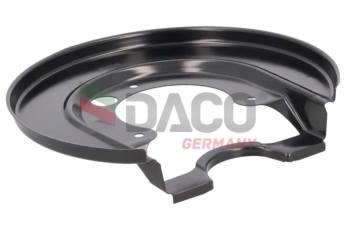 Spritzblech, Bremsscheibe Hinterachse links DACO Germany 614230