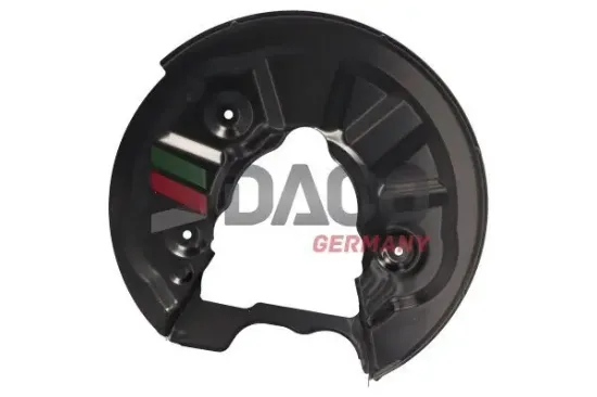 Spritzblech, Bremsscheibe Hinterachse links DACO Germany 614249 Bild Spritzblech, Bremsscheibe Hinterachse links DACO Germany 614249
