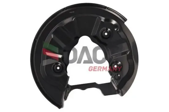 Spritzblech, Bremsscheibe Hinterachse links DACO Germany 614249 Bild Spritzblech, Bremsscheibe Hinterachse links DACO Germany 614249