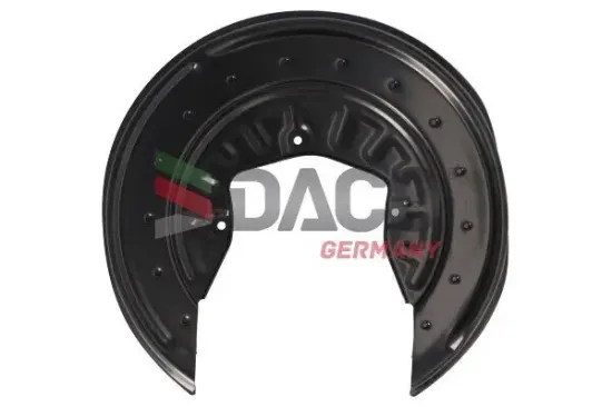 Spritzblech, Bremsscheibe Hinterachse links DACO Germany 614255 Bild Spritzblech, Bremsscheibe Hinterachse links DACO Germany 614255