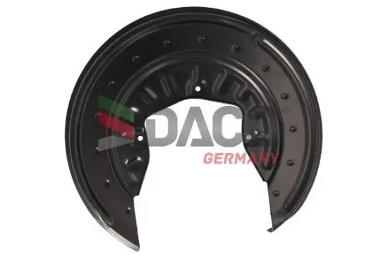 Spritzblech, Bremsscheibe Hinterachse rechts DACO Germany 614256 Bild Spritzblech, Bremsscheibe Hinterachse rechts DACO Germany 614256