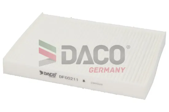 Filter, Innenraumluft DACO Germany DFC0211 Bild Filter, Innenraumluft DACO Germany DFC0211
