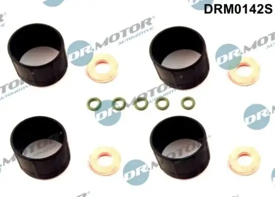 Dichtungssatz, Einspritzdüse Dr.Motor Automotive DRM0142S Bild Dichtungssatz, Einspritzdüse Dr.Motor Automotive DRM0142S