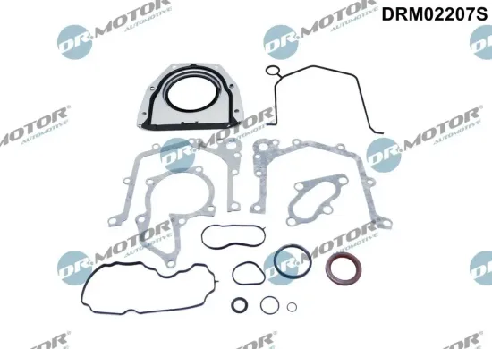 Dichtungssatz, Kurbelgehäuse Dr.Motor Automotive DRM02207S Bild Dichtungssatz, Kurbelgehäuse Dr.Motor Automotive DRM02207S