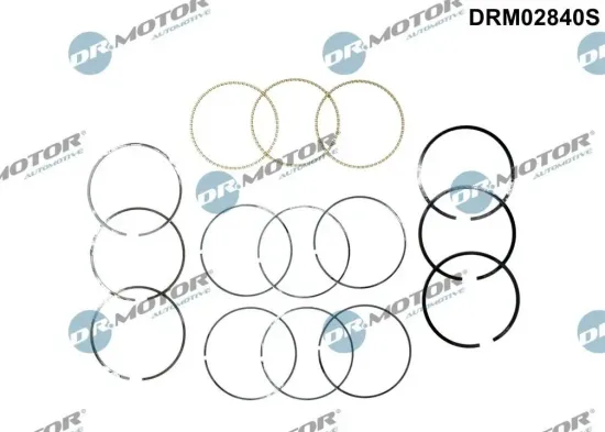 Kolbenringsatz Dr.Motor Automotive DRM02840S Bild Kolbenringsatz Dr.Motor Automotive DRM02840S