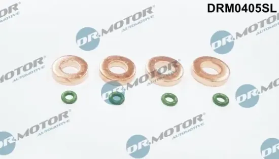 Dichtungssatz, Einspritzdüse Dr.Motor Automotive DRM0405SL Bild Dichtungssatz, Einspritzdüse Dr.Motor Automotive DRM0405SL