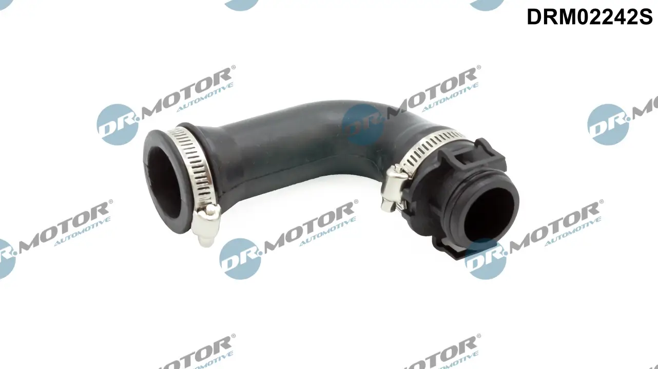Schlauch, Kurbelgehäuseentlüftung von Zylinderkopfhaube nach Ansaugrohr Dr.Motor Automotive DRM02242S