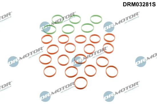 Dichtungssatz, Ansaugkrümmer Dr.Motor Automotive DRM03281S Bild Dichtungssatz, Ansaugkrümmer Dr.Motor Automotive DRM03281S