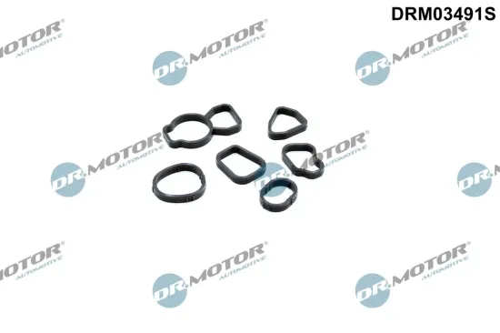 Dichtungssatz, Ölkühler Dr.Motor Automotive DRM03491S Bild Dichtungssatz, Ölkühler Dr.Motor Automotive DRM03491S
