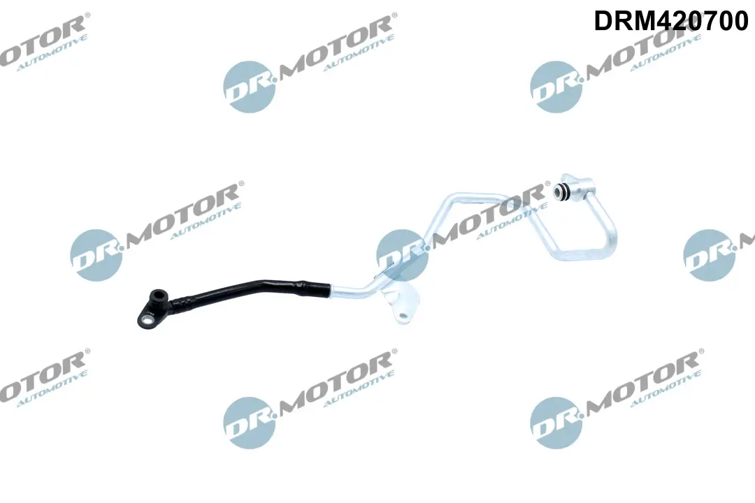 Kühlmittelrohr, Lader hinten links Dr.Motor Automotive DRM420700