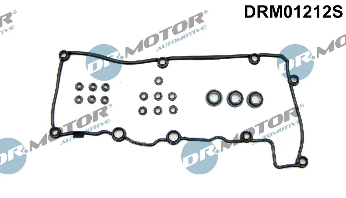 Dichtungssatz, Zylinderkopfhaube für Zylinder 1-3 Dr.Motor Automotive DRM01212S