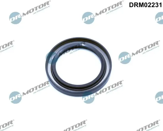Wellendichtring, Kurbelwelle stirnseitig Dr.Motor Automotive DRM02231 Bild Wellendichtring, Kurbelwelle stirnseitig Dr.Motor Automotive DRM02231