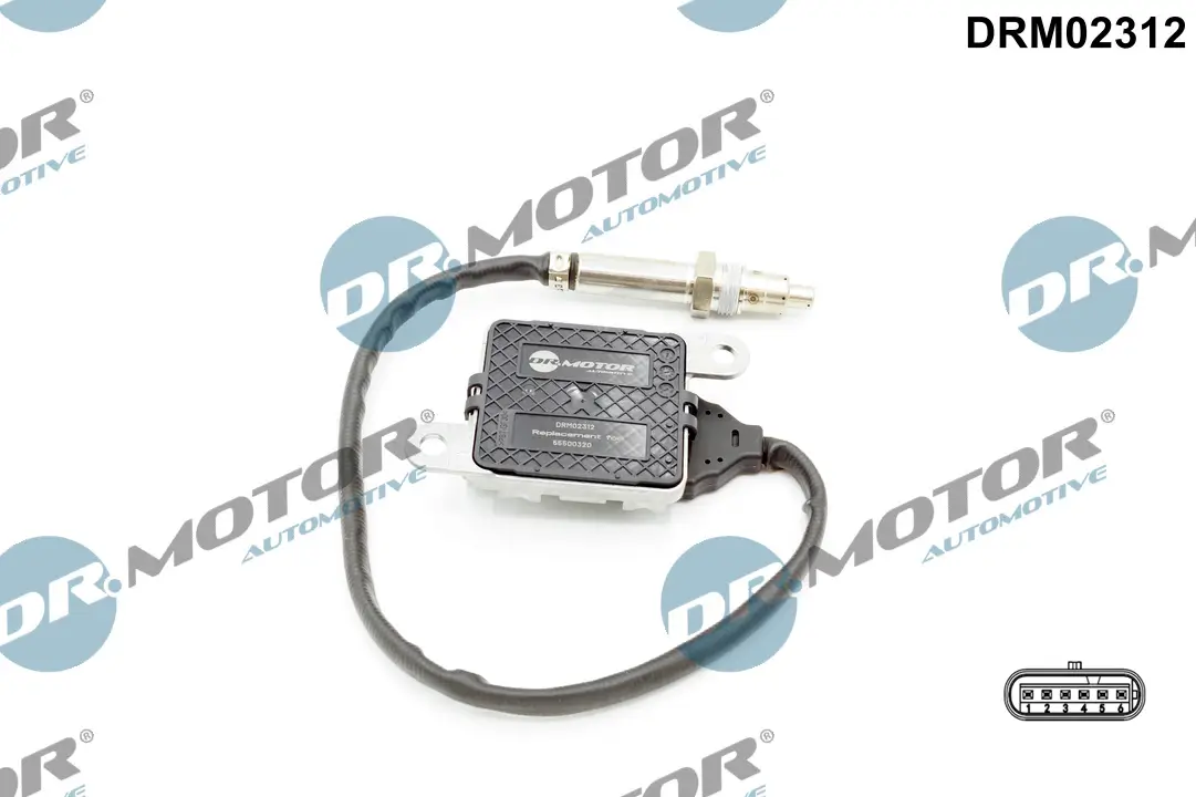 NOx-Sensor, NOx-Katalysator nach Katalysator Dr.Motor Automotive DRM02312