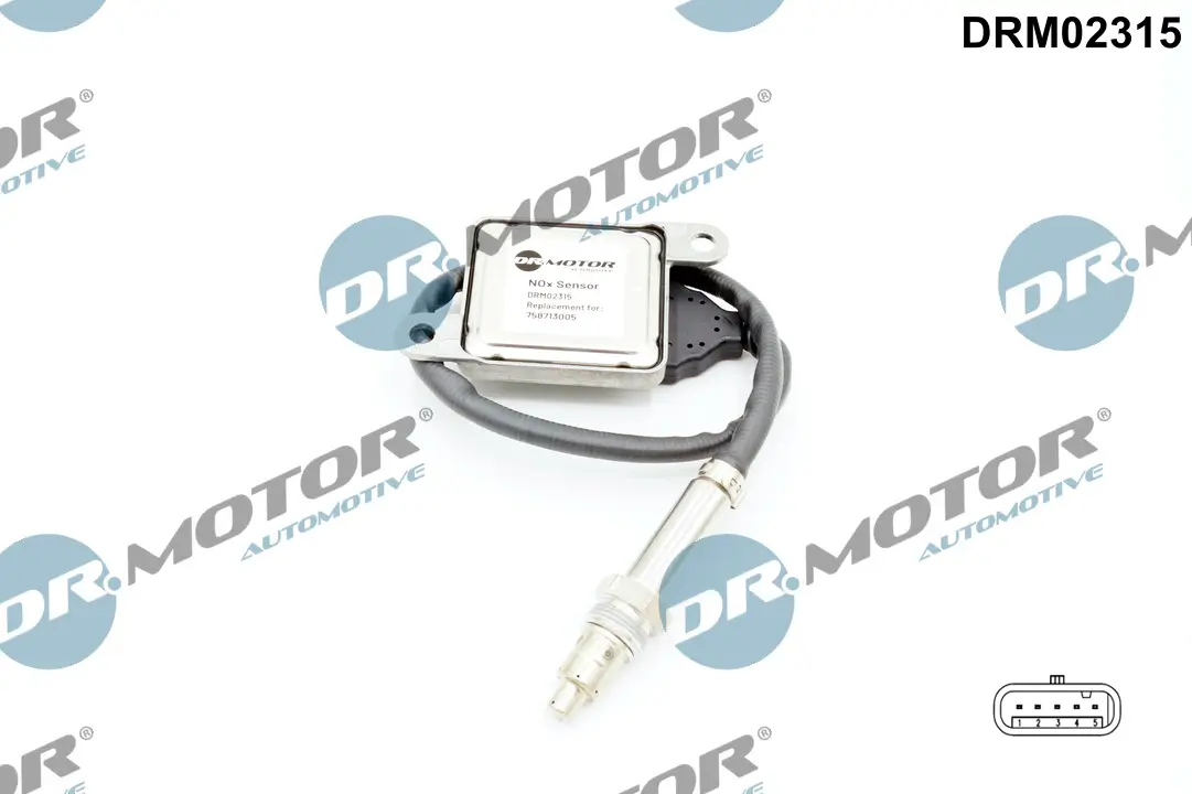 NOx-Sensor, NOx-Katalysator nach Katalysator Dr.Motor Automotive DRM02315