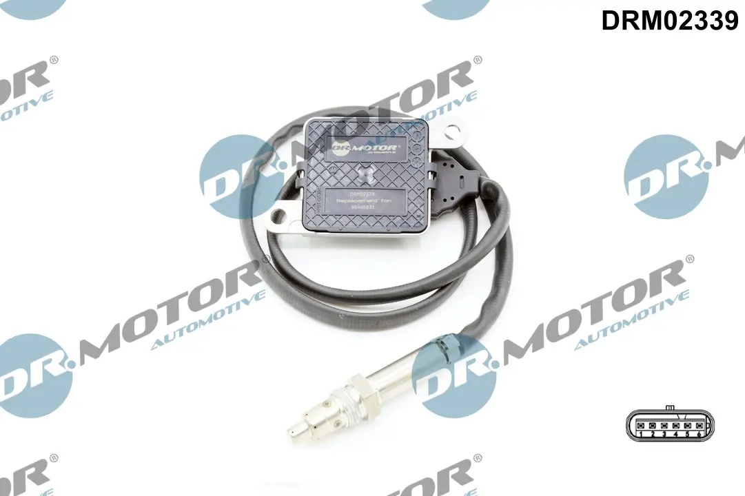 NOx-Sensor, NOx-Katalysator nach SCR-Katalysator Dr.Motor Automotive DRM02339
