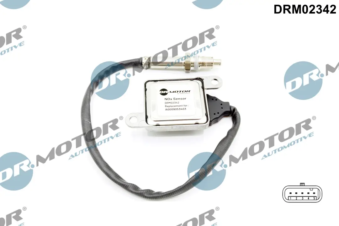 NOx-Sensor, NOx-Katalysator nach SCR-Katalysator Dr.Motor Automotive DRM02342
